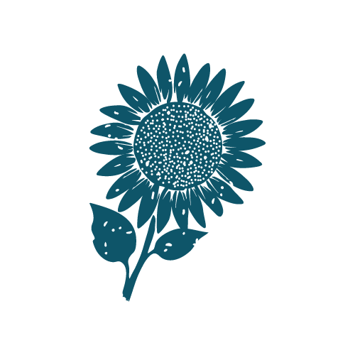 Pictogramme Tournesol — bleu